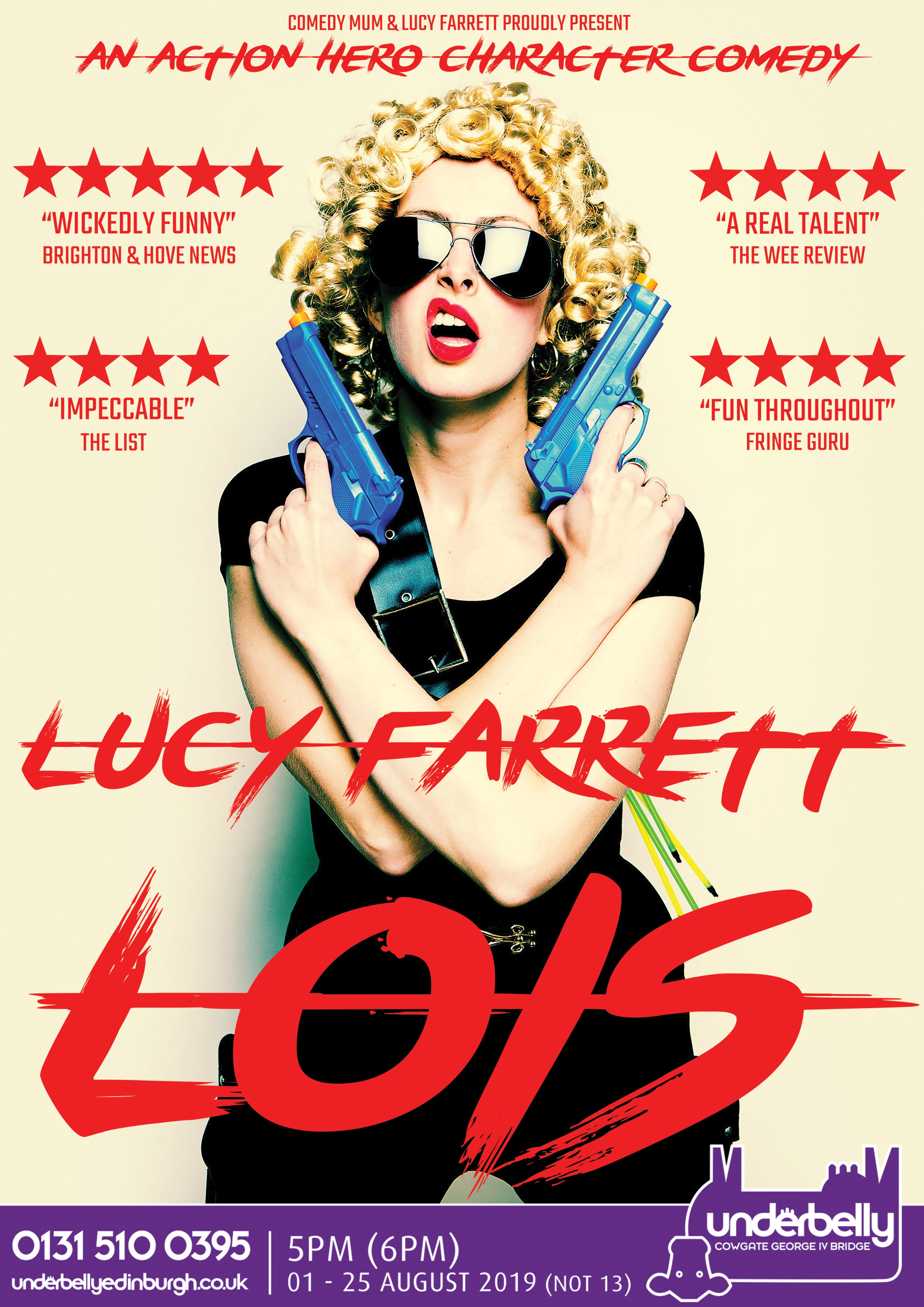 The poster for Lucy Farrett: Lois