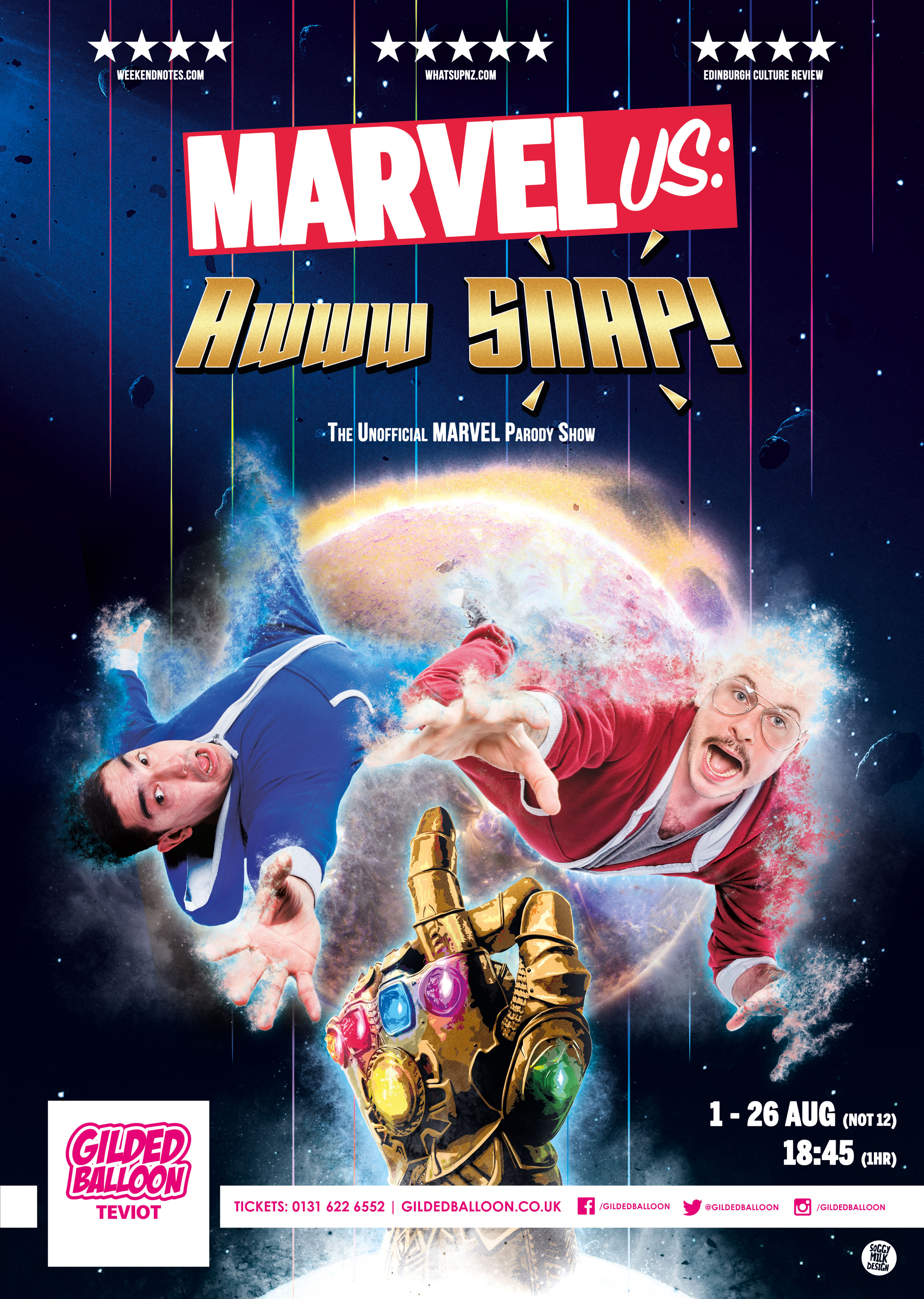 The poster for MARVELus: Awww Snap!