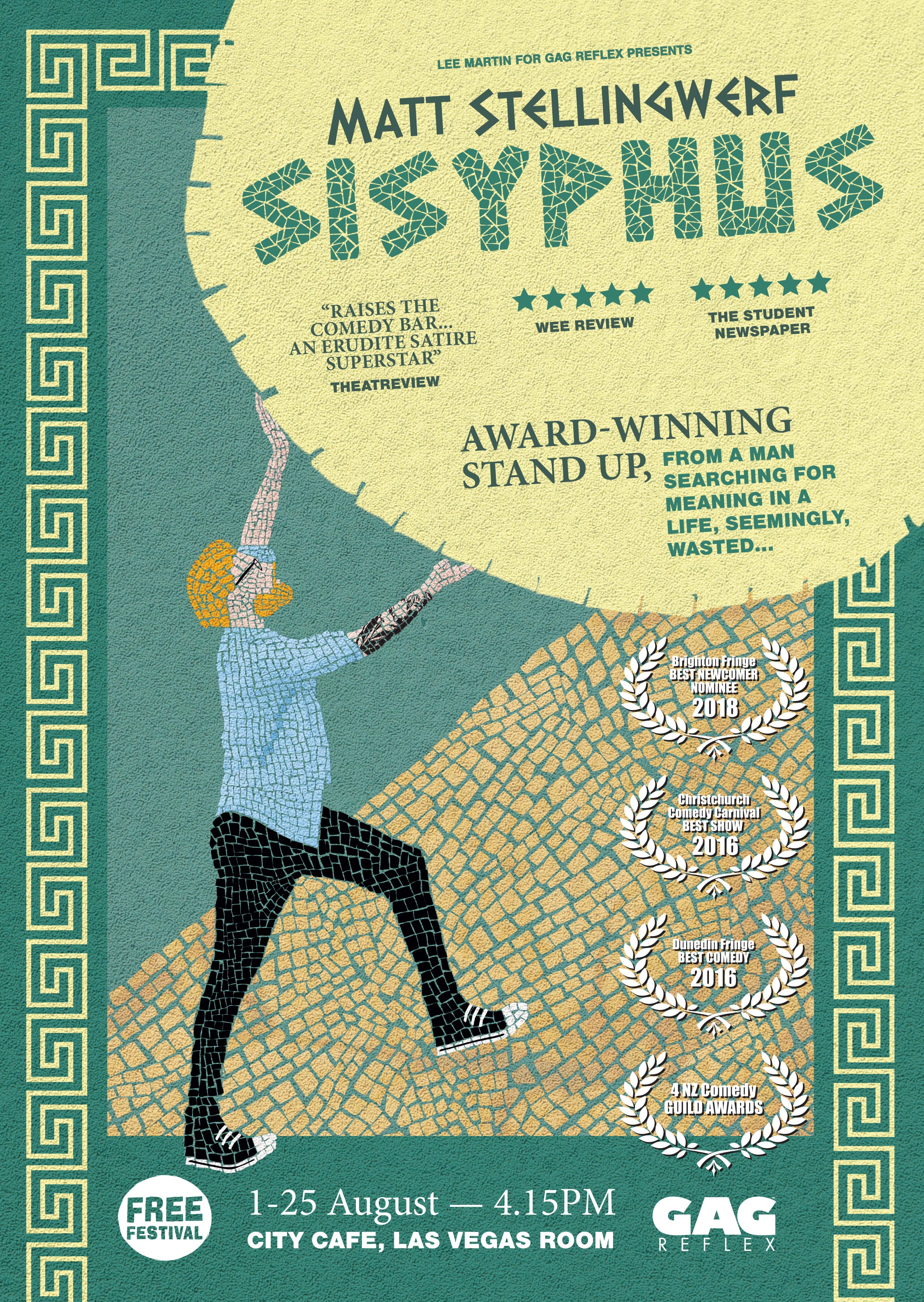 The poster for Matt Stellingwerf: Sisyphus
