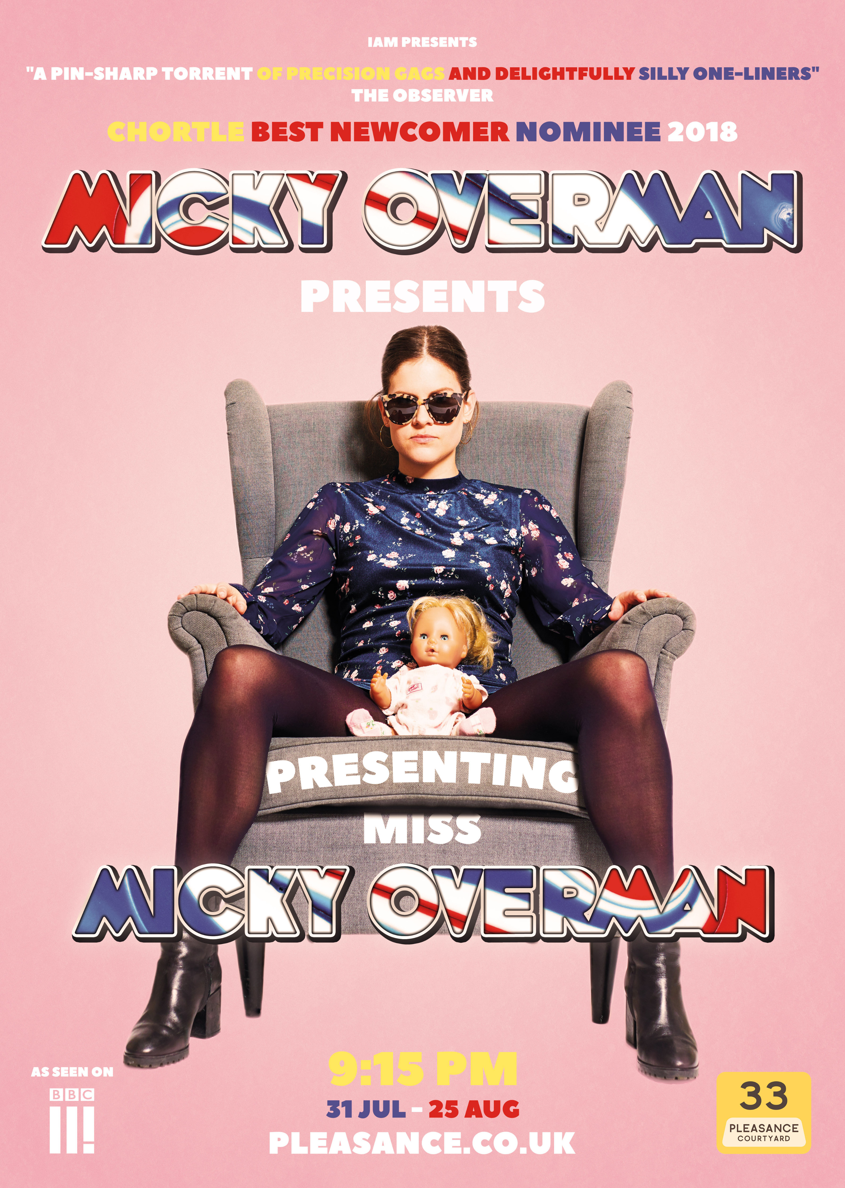 The poster for Micky Overman Presents: Presenting Miss Micky Overman