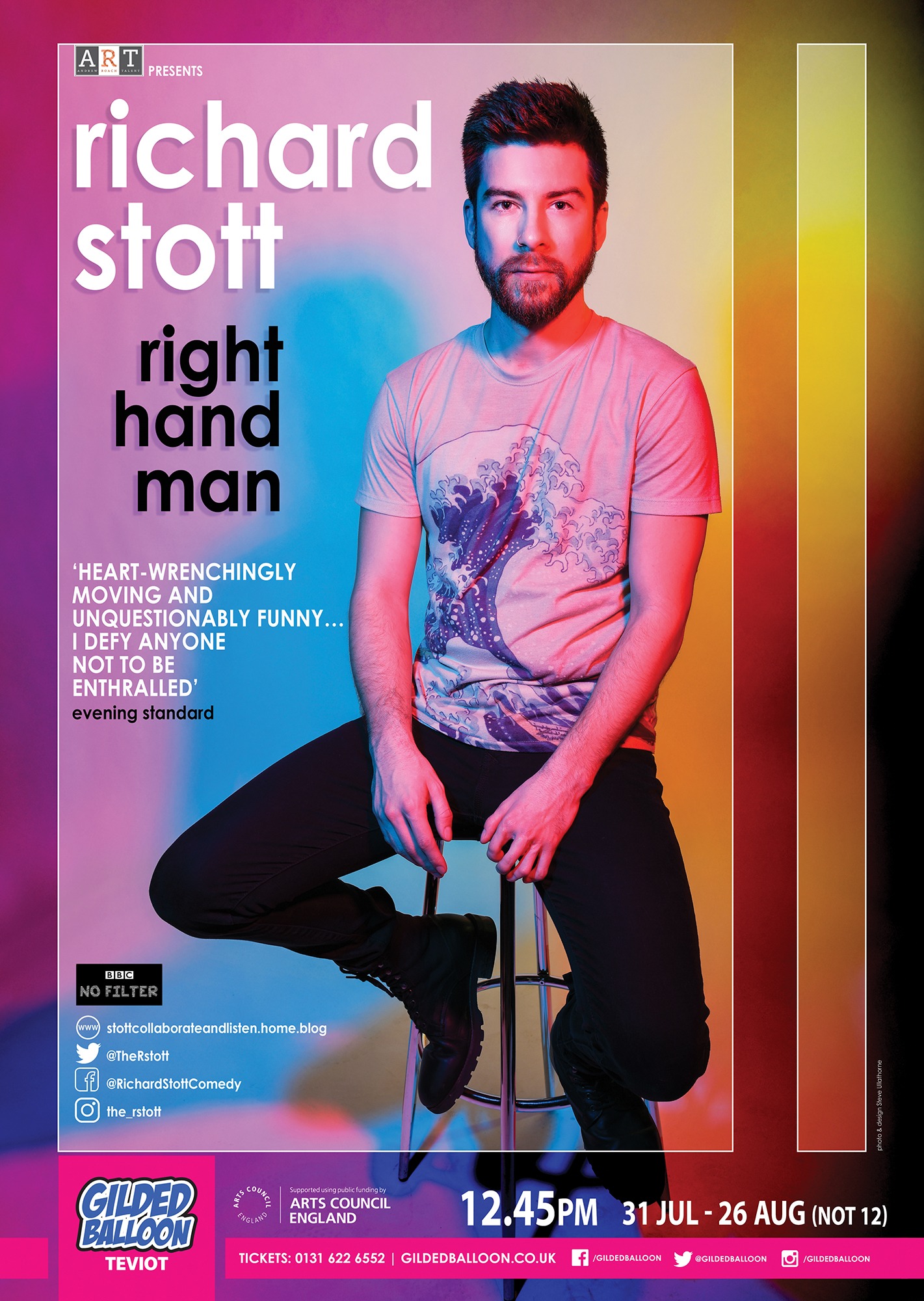The poster for Richard Stott: Right Hand Man