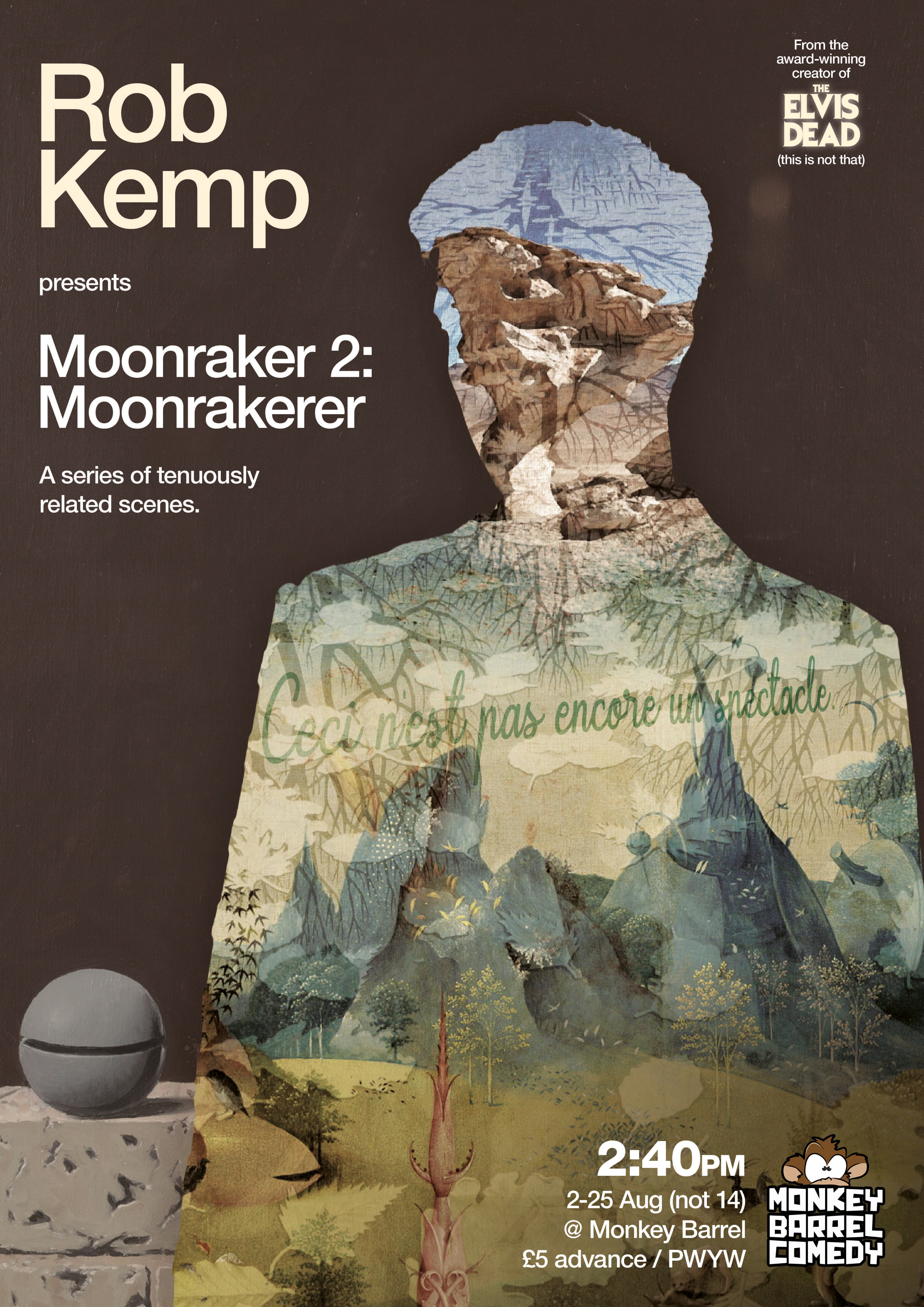 The poster for Rob Kemp - Moonraker 2: Moonrakerer