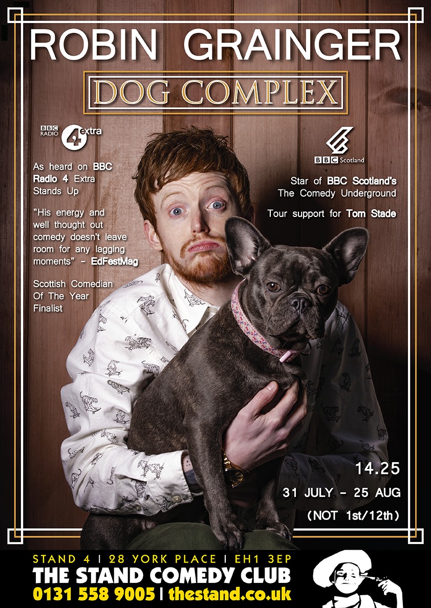 The poster for Robin Grainger: Dog Complex