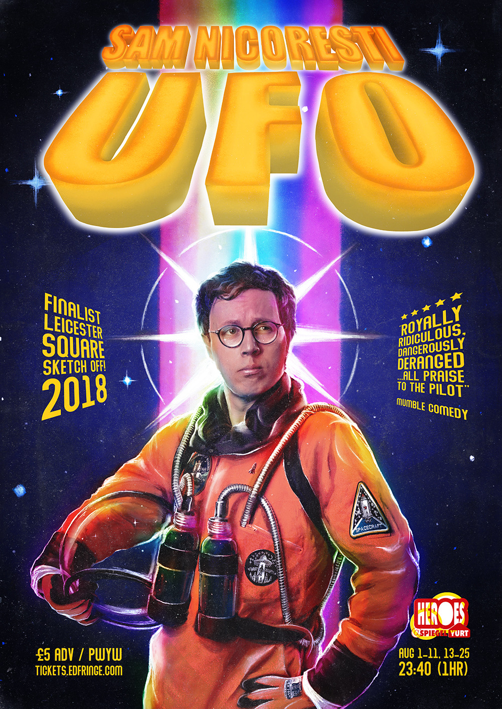 The poster for Sam Nicoresti: UFO