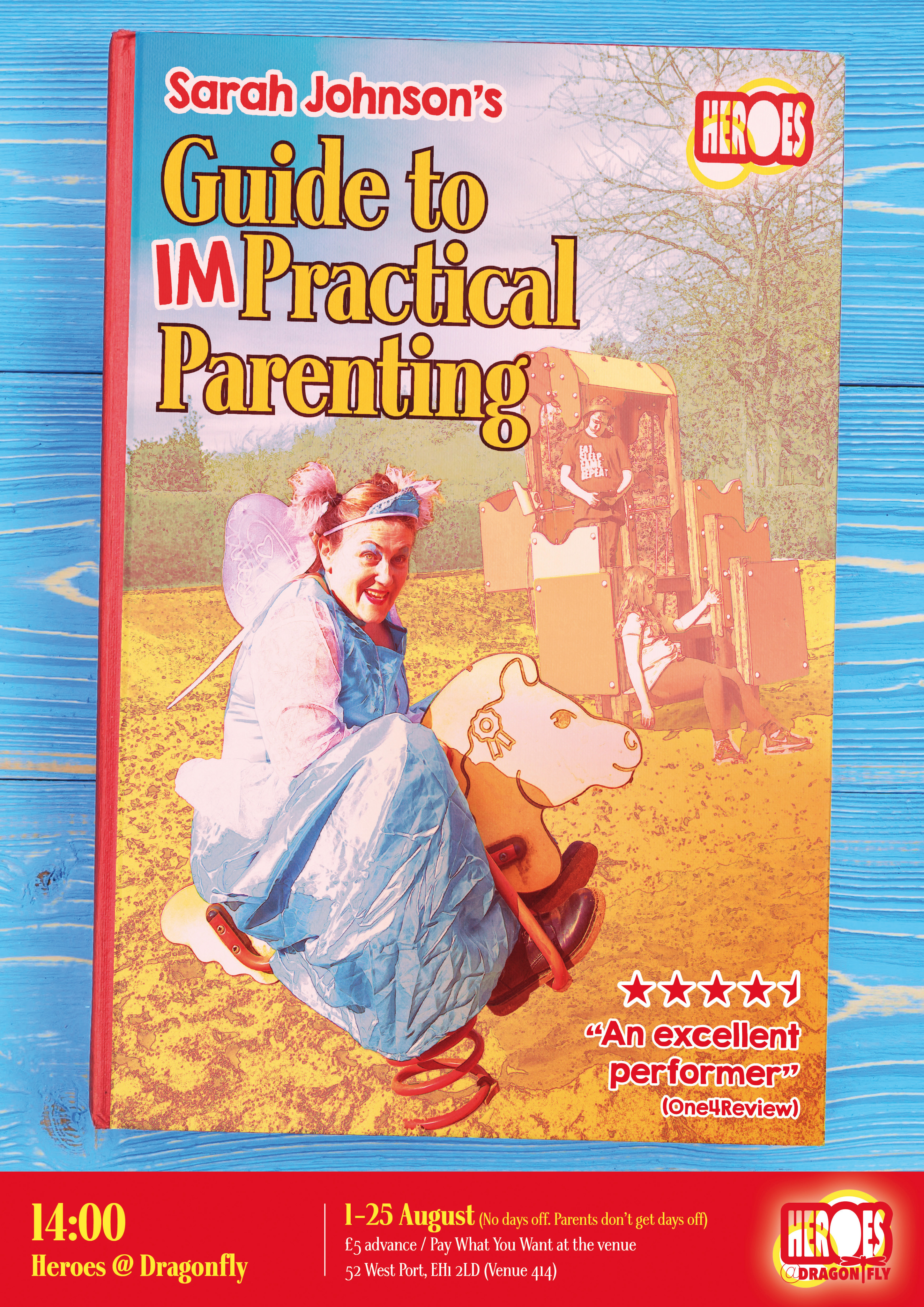 The poster for Sarah Johnson's Guide to (Im)Practical Parenting