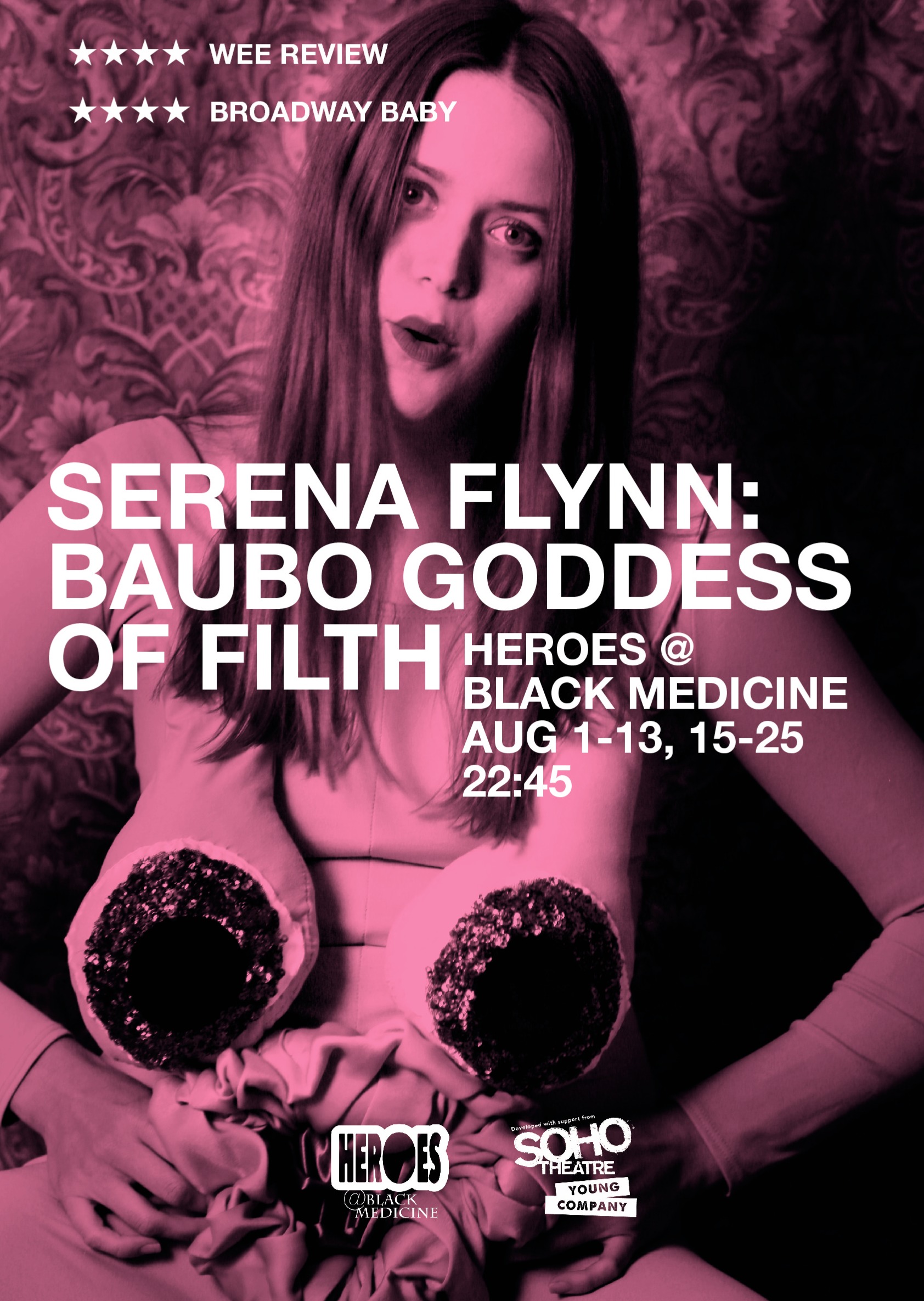 The poster for Serena Flynn: Baubo Goddess of Filth