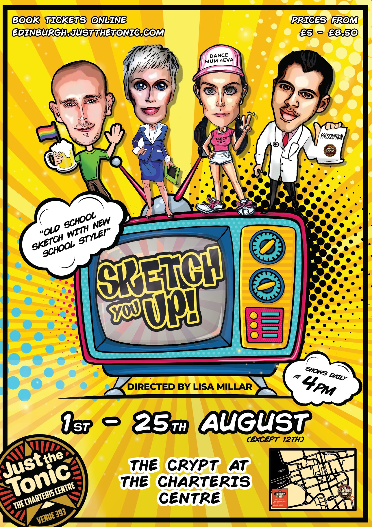 The poster for Sketch You Up!