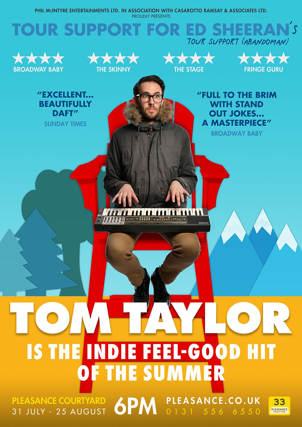 The poster for Tom Taylor: Is the Indie Feel-Good Hit of the Summer