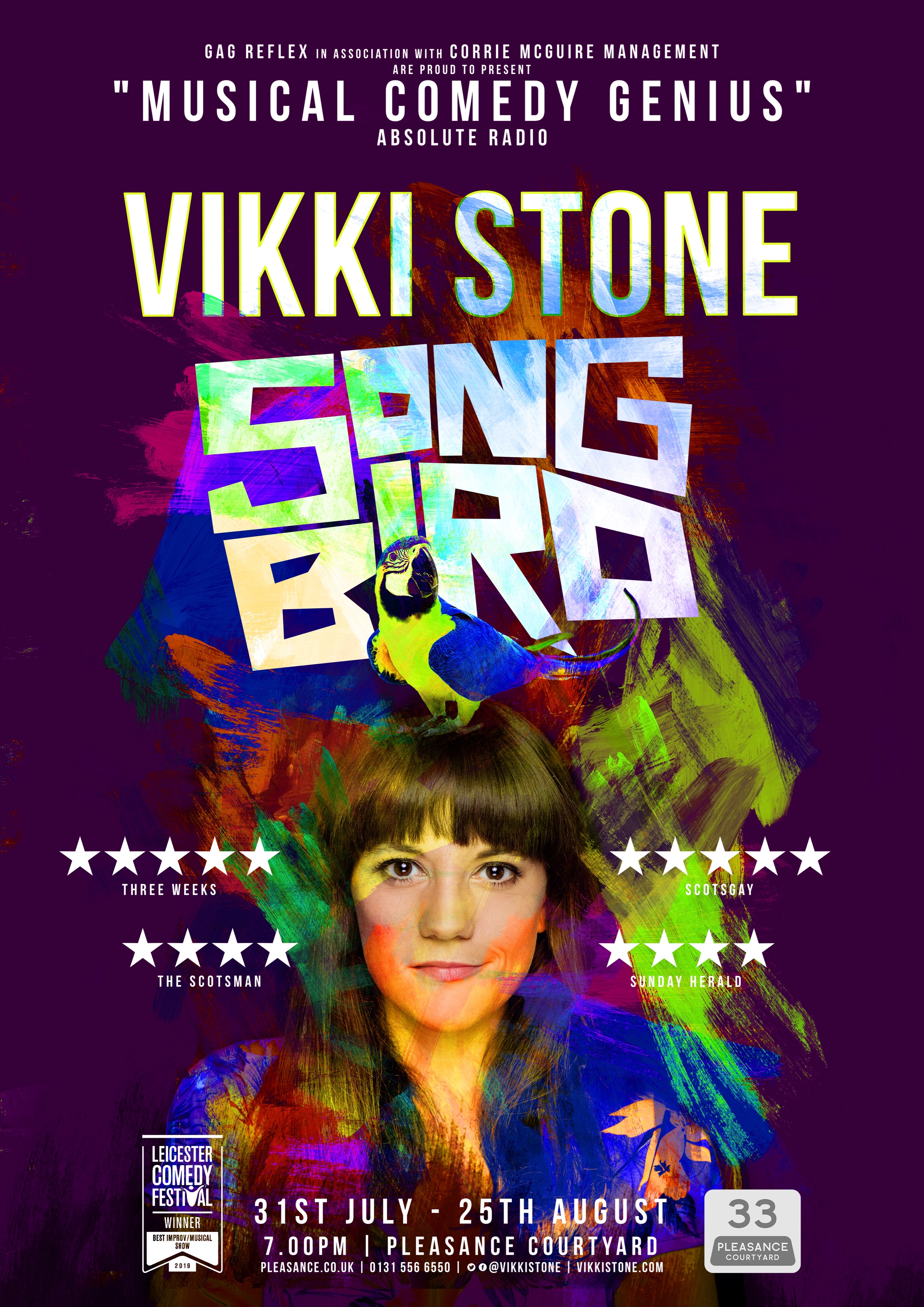 The poster for Vikki Stone: Song Bird
