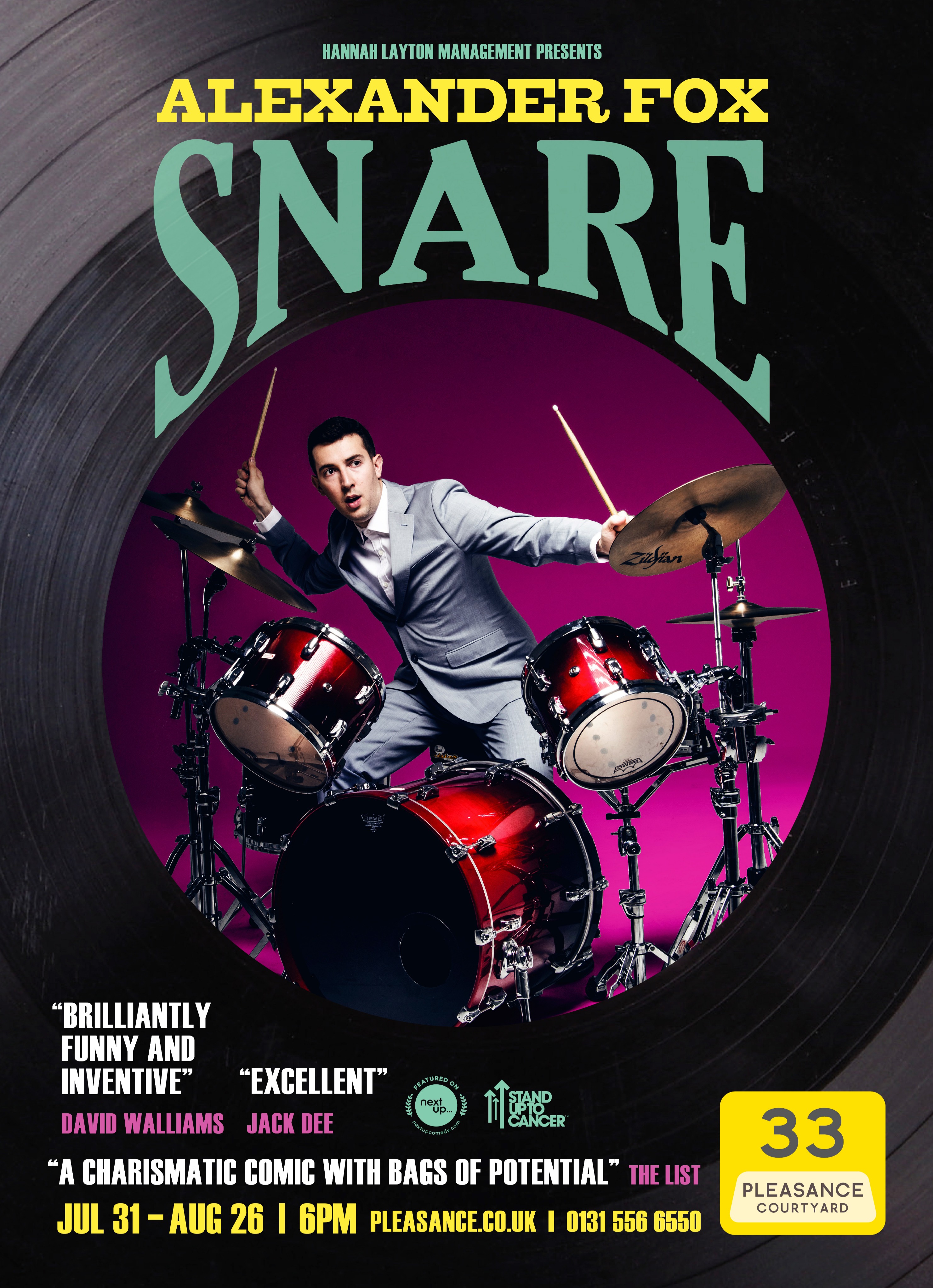 The poster for Alexander Fox: Snare