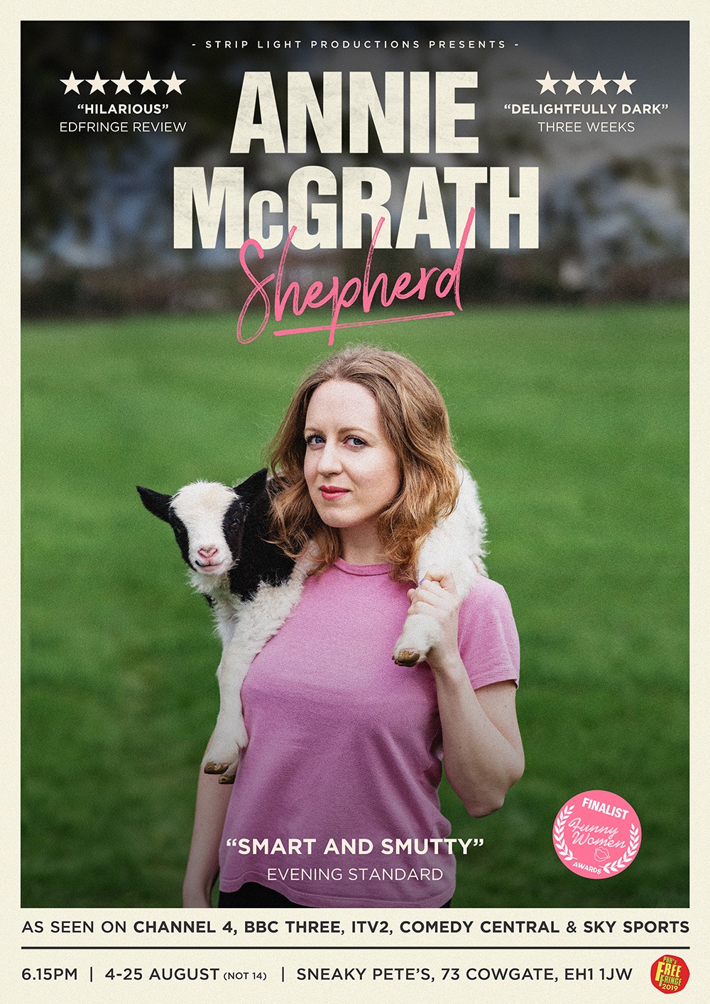 The poster for Annie McGrath: Shepherd