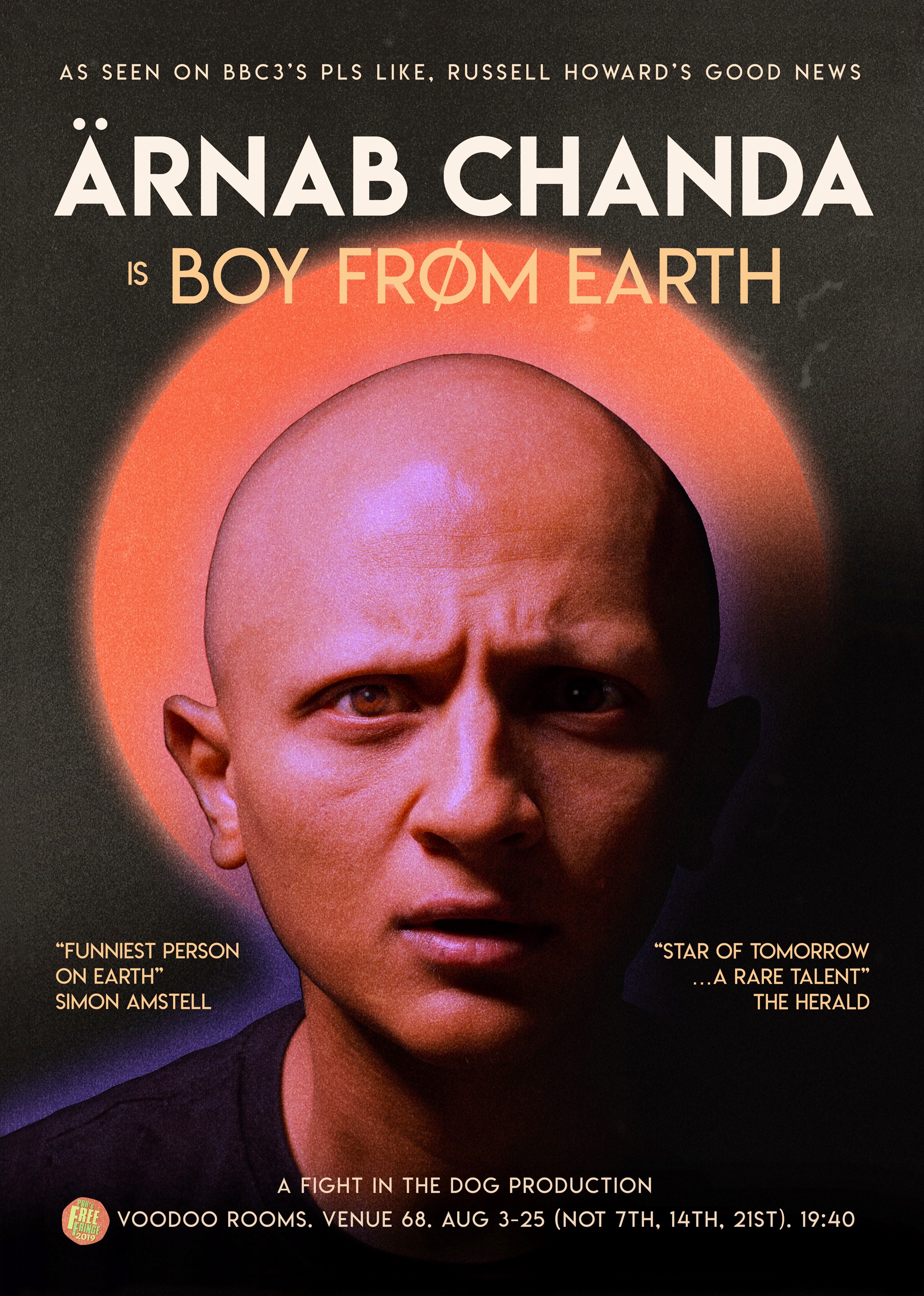 The poster for Arnab Chanda: Boy From Earth