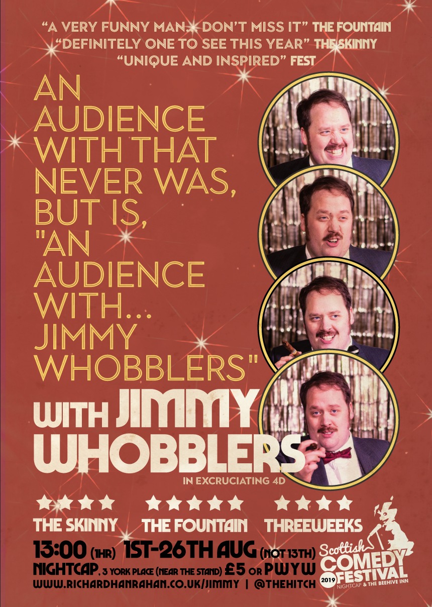 The poster for An Audience with... That Never Was, But Is 'An Audience with... Jimmy Whobblers' (with Jimmy Whobblers)
