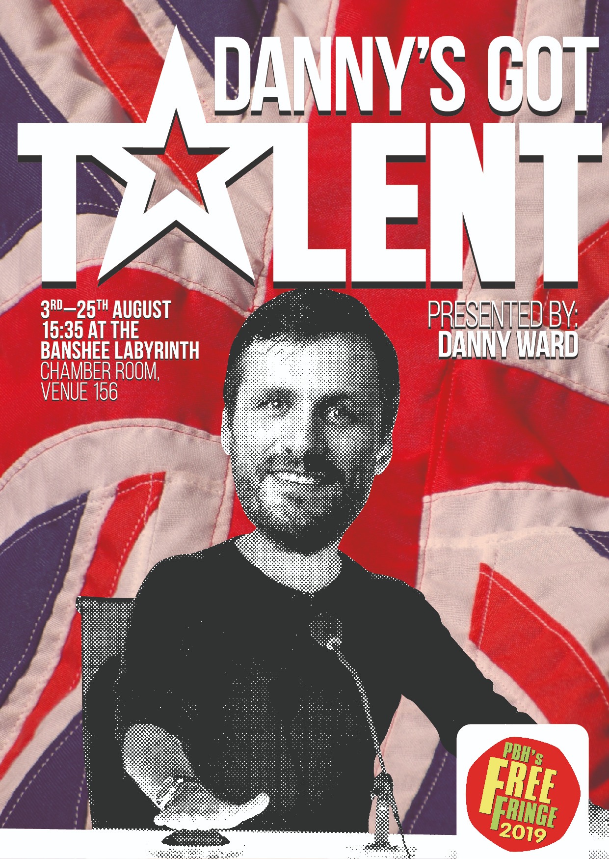 The poster for Danny Ward: Danny's Got Talent