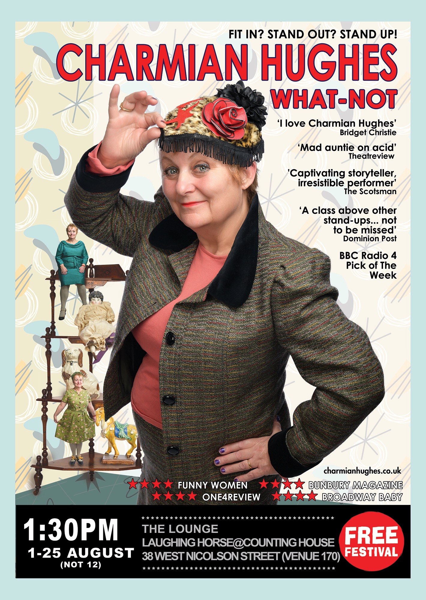 The poster for Charmian Hughes: What-not