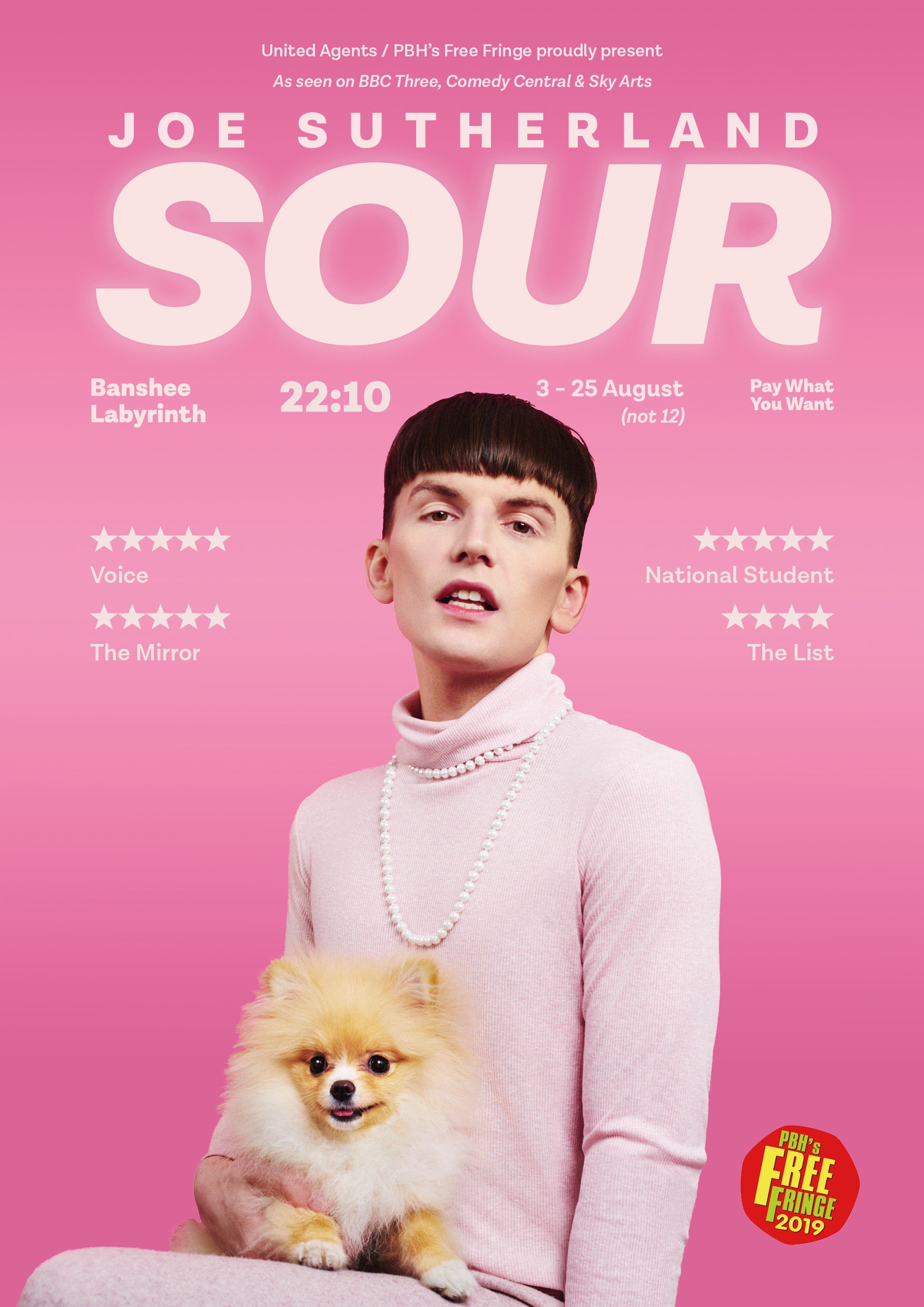 The poster for Joe Sutherland: Sour