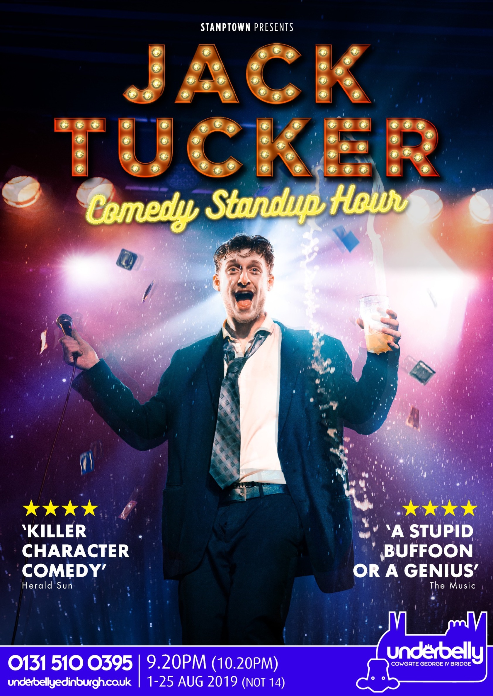 The poster for Jack Tucker: Comedy Stand-up Hour