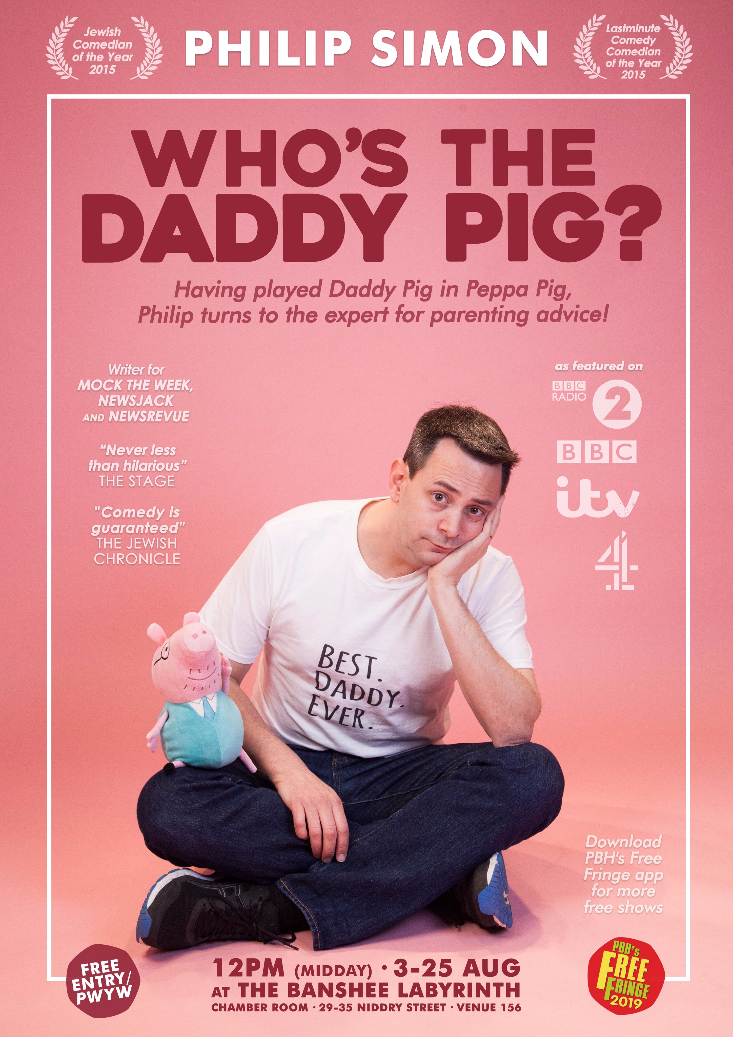 The poster for Who's the Daddy Pig?