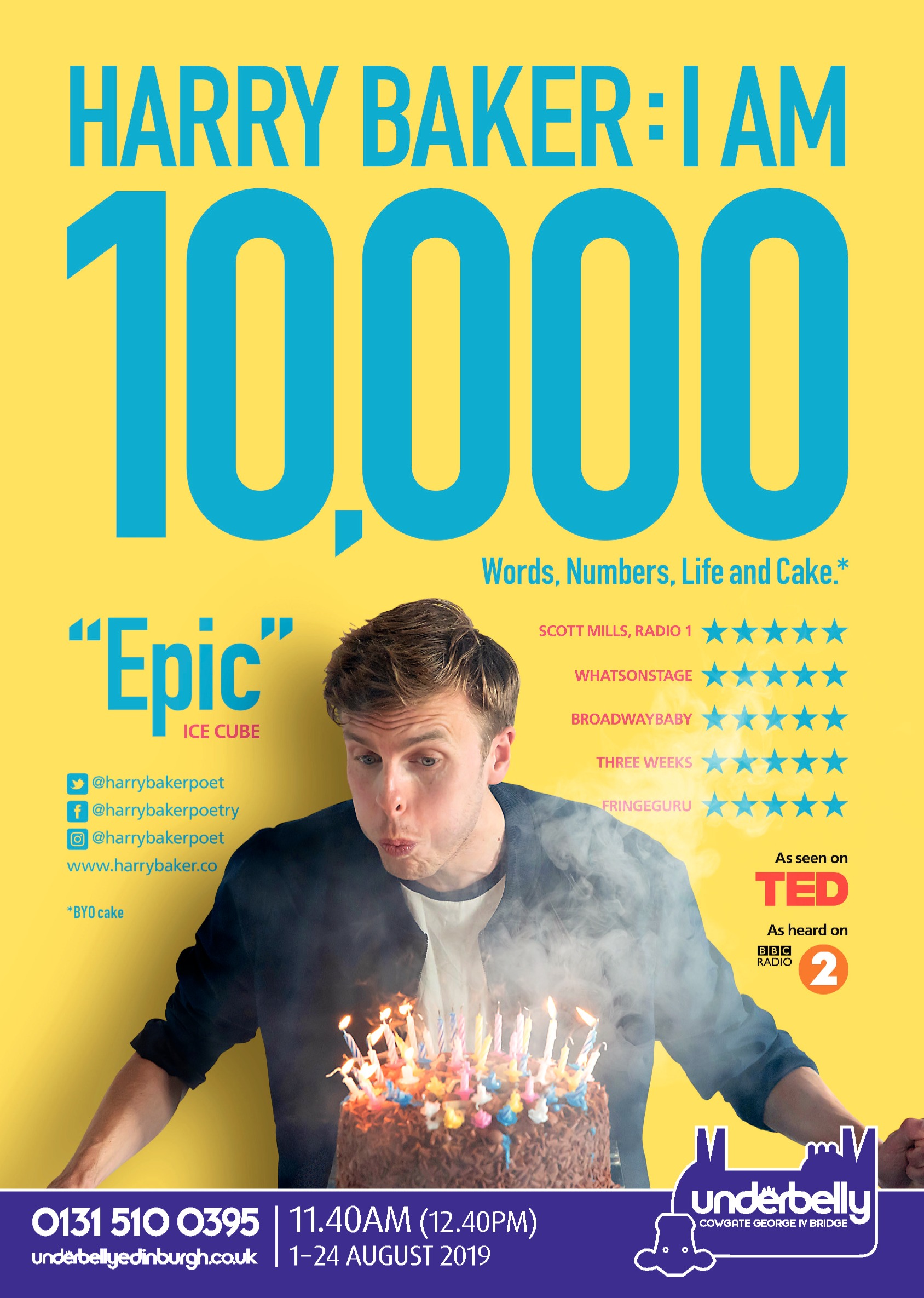 The poster for Harry Baker: I Am 10,000