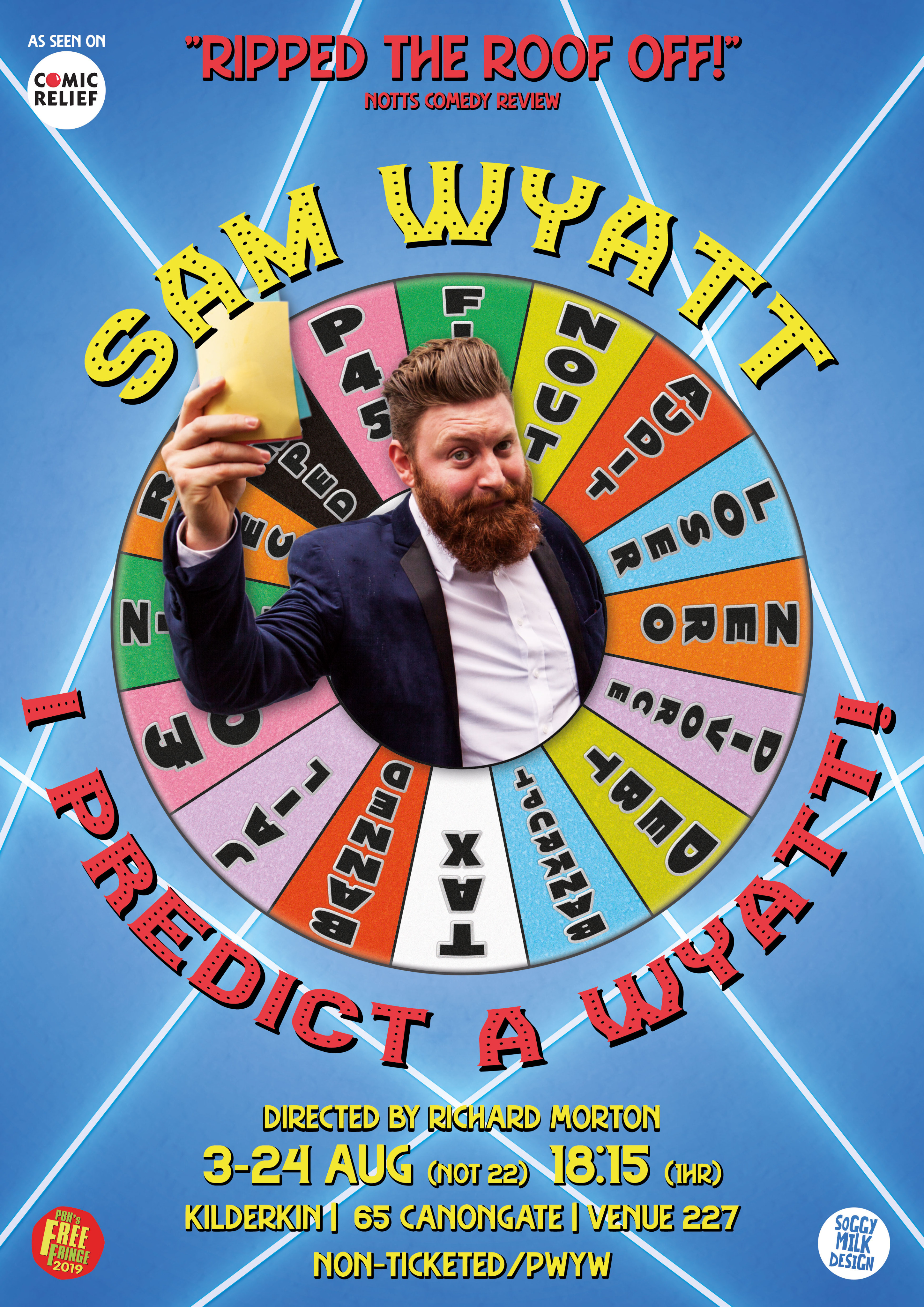 The poster for I Predict a Wyatt!
