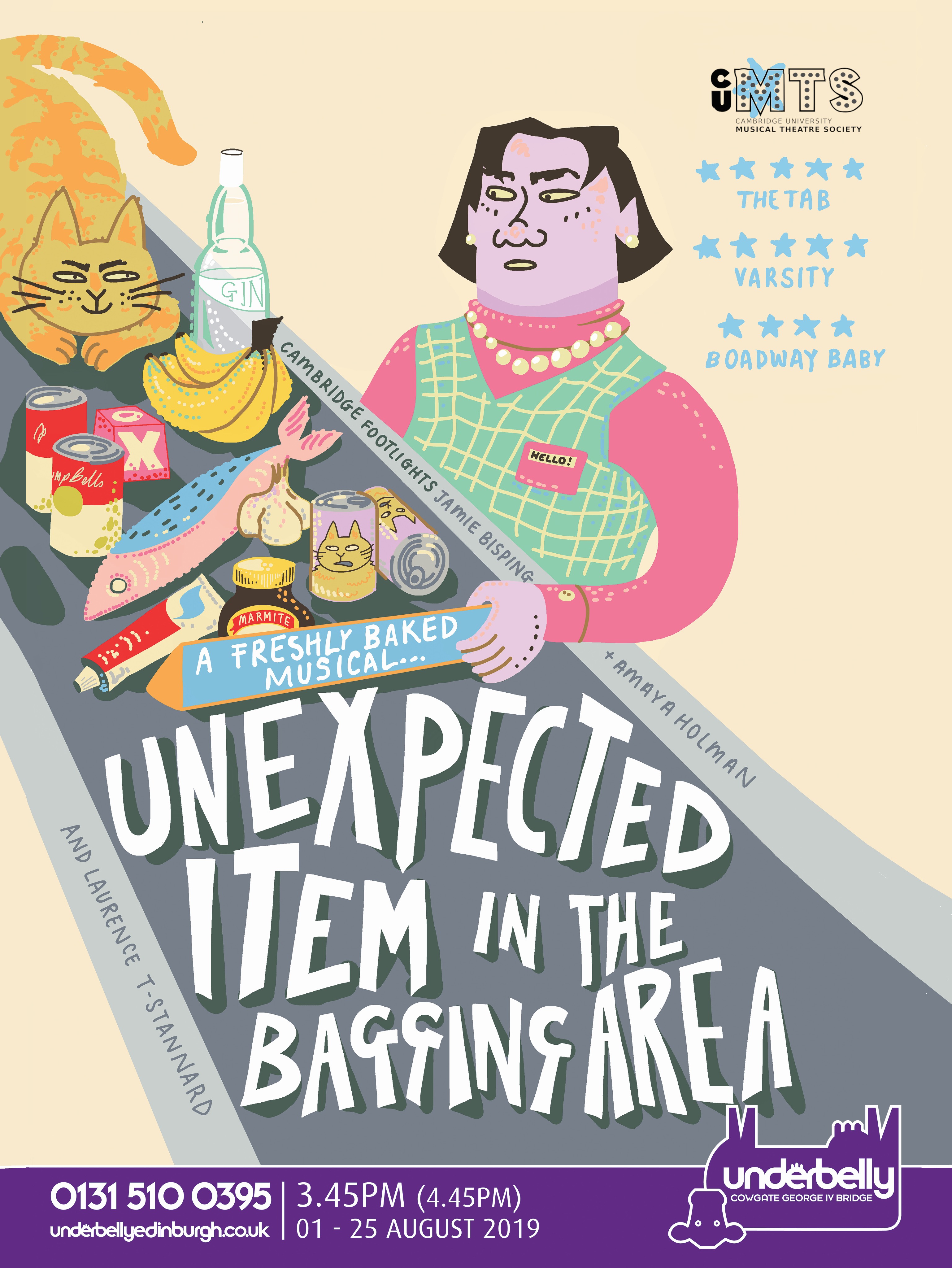 The poster for Unexpected Item in the Bagging Area