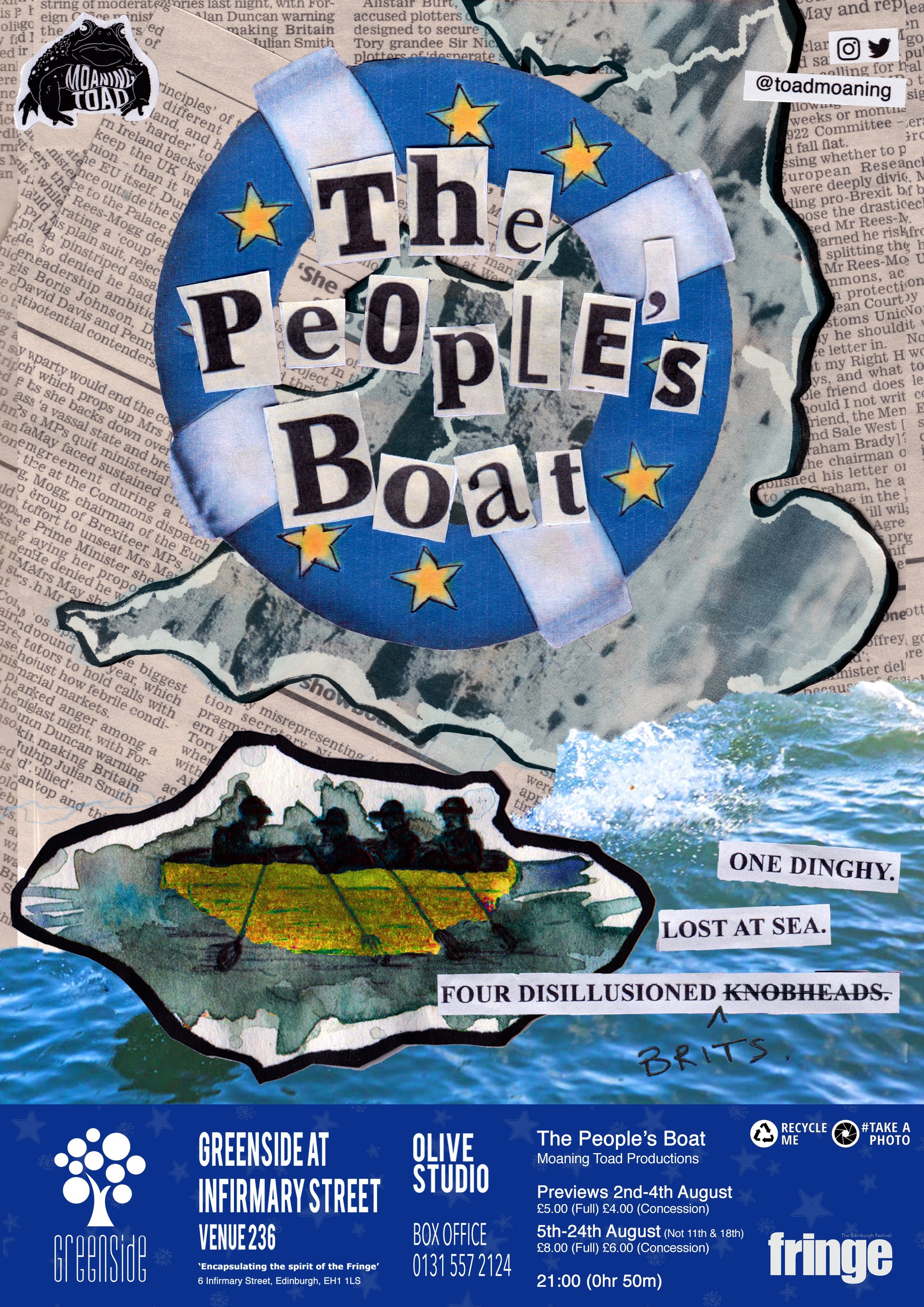 The poster for The People's Boat