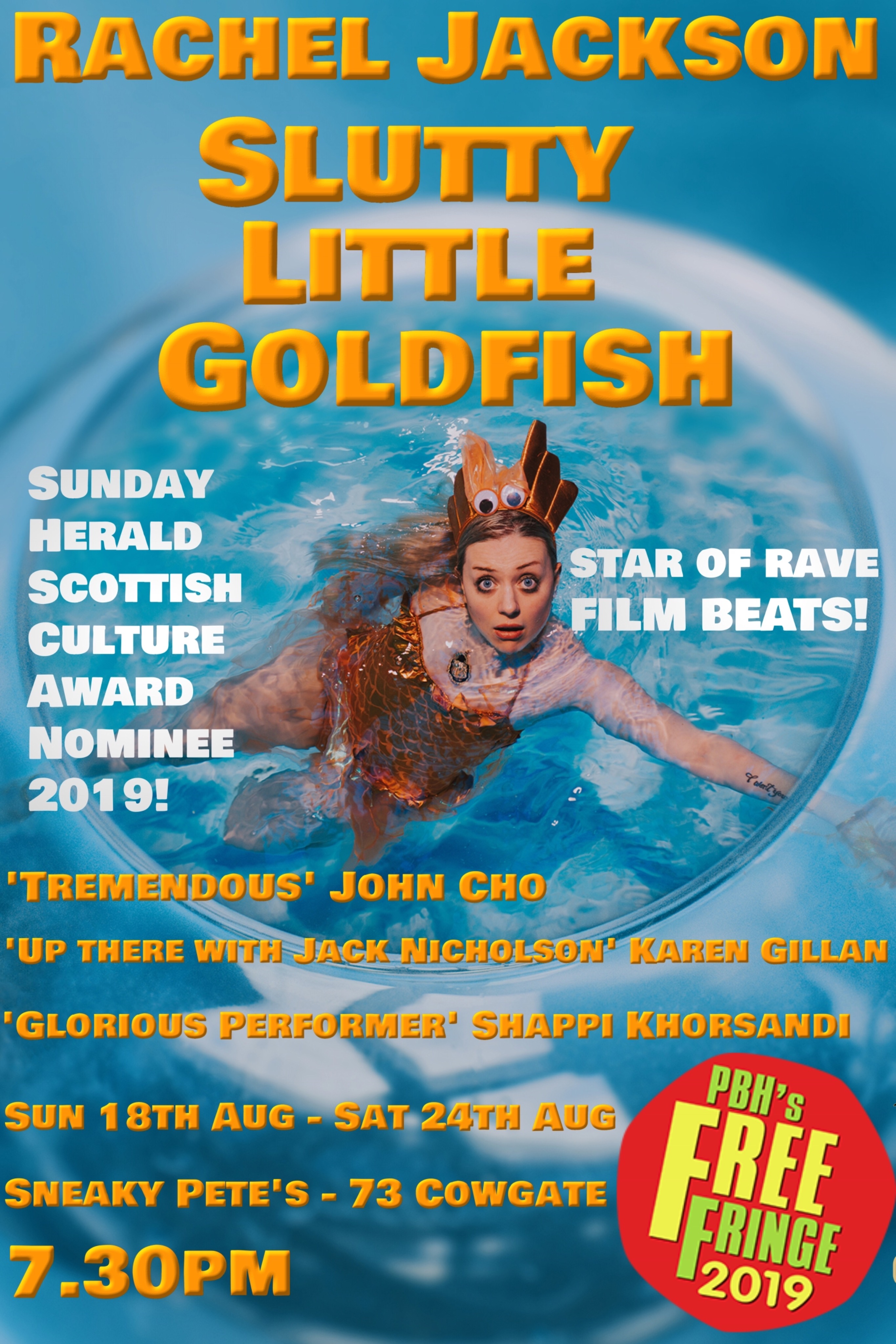 The poster for Slutty Little Goldfish