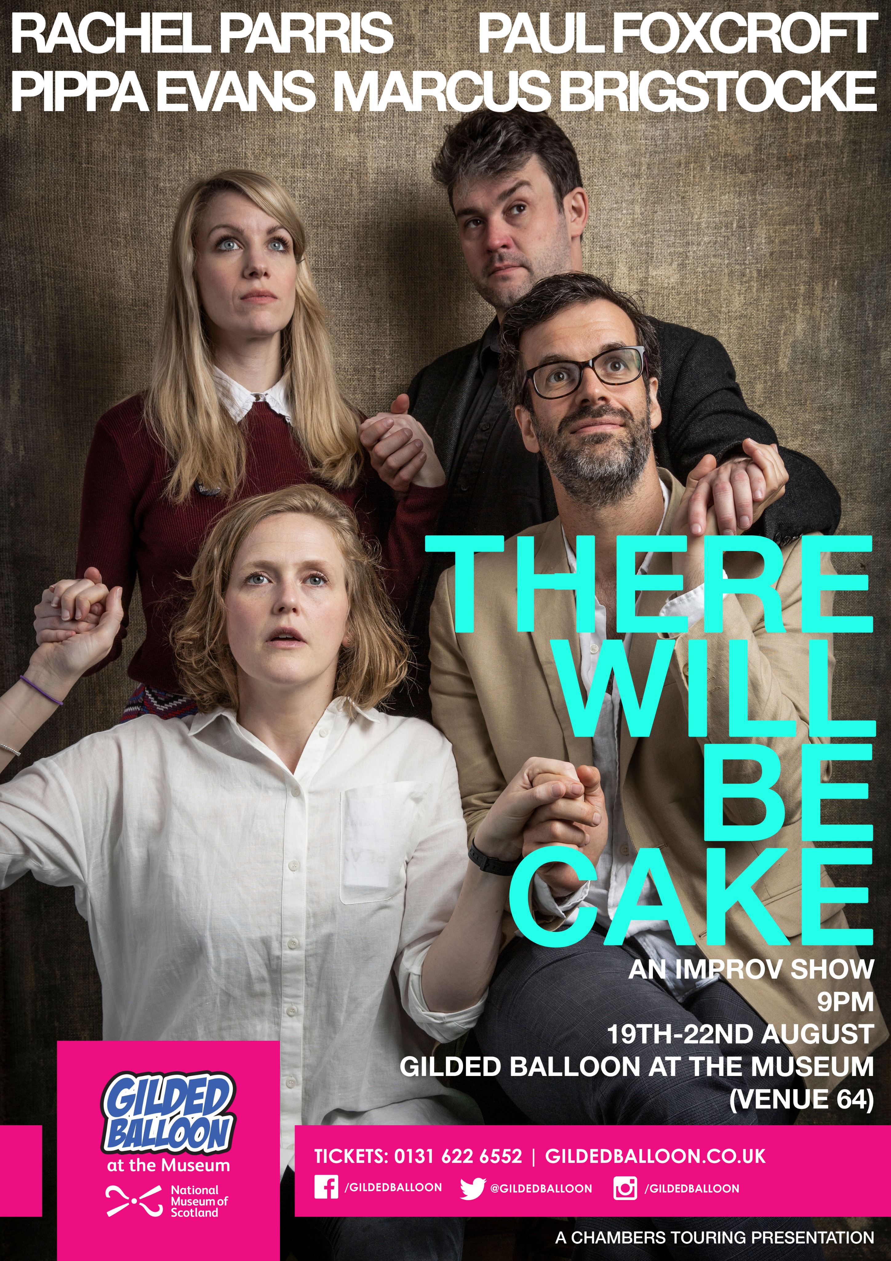 The poster for There Will Be Cake