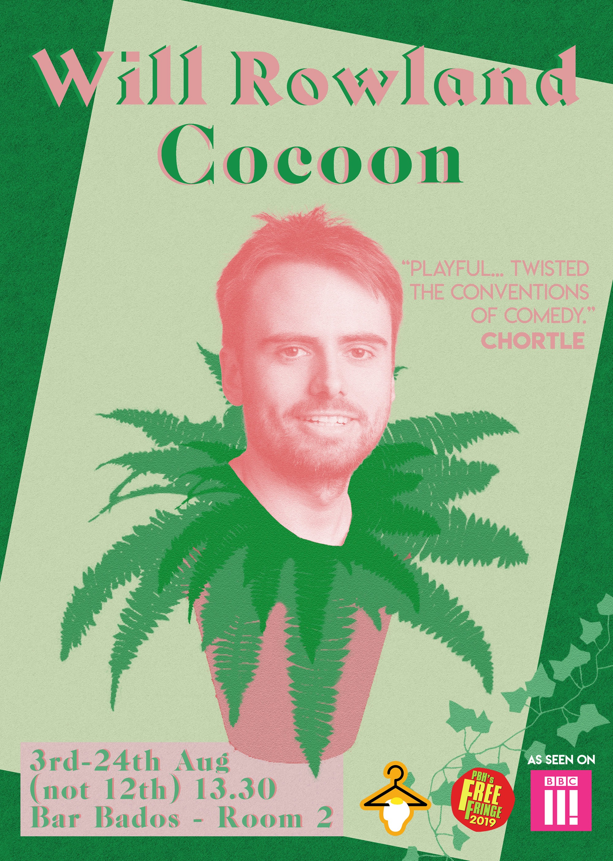 The poster for Will Rowland: Cocoon