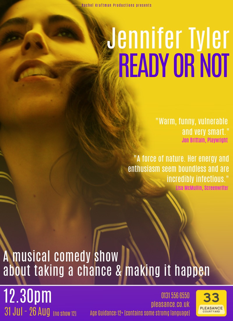 The poster for Jennifer Tyler: Ready Or Not