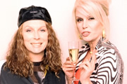 Absolutely Fabulous. Image shows from L to R: Edina (Jennifer Saunders), Patsy (Joanna Lumley). Copyright: Saunders And French Productions / BBC