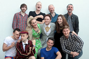 Amused Moose Comedy Awards - 2015 Finalists. Image shows from L to R: Ian Smith, Richard Gadd, Ben Target, Abbie Murphy, John Hastings, Stephen Bailey, Alistair Barrie, Stuart Goldsmith, Jess Robinson, Scott Bennett, Markus Birdman