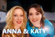 Anna & Katy. Image shows from L to R: Anna Crilly, Katy Wix. Copyright: Roughcut Television