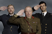 Argumental. Image shows from L to R: Rufus Hound, John Sergeant, Marcus Brigstocke. Copyright: Tiger Aspect Productions