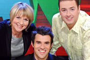 As Seen On TV. Image shows from L to R: Fern Britton, Steve Jones, Jason Manford. Copyright: Shine