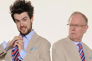 Backchat. Image shows from L to R: Jack Whitehall, Michael Whitehall