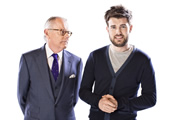 Backchat. Image shows from L to R: Michael Whitehall, Jack Whitehall. Copyright: Tiger Aspect Productions