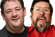 Image shows from L to R: Johnny Vegas, Ricky Tomlinson