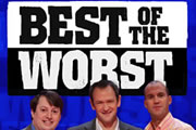 Best Of The Worst. Image shows from L to R: David Mitchell, Alexander Armstrong, Johnny Vaughan