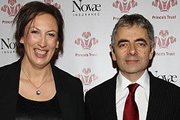 Image shows from L to R: Miranda Hart, Rowan Atkinson