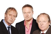 Bremner, Bird And Fortune: The Daily Wind Up. Image shows from L to R: John Fortune, Rory Bremner, John Bird. Copyright: Vera Productions