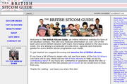 The British Sitcom Guide's homepage on 4th April 2005