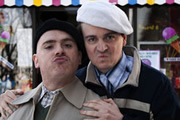 Burnistoun. Image shows from L to R: Robert Florence, Iain Connell. Copyright: The Comedy Unit