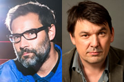 The Cloud. Image shows from L to R: Adam Buxton, Graham Linehan