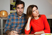 Catastrophe. Image shows from L to R: Rob (Rob Delaney), Sharon (Sharon Horgan). Copyright: Avalon Television