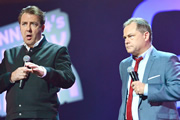 Channel 4's Comedy Gala. Image shows from L to R: Jonathan Ross, Jack Dee. Copyright: Open Mike Productions