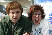 Geoff and Sue. Image shows from L to R: David Walliams, Matt Lucas. Copyright: Little Britain Productions / BBC