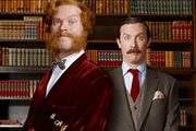 Compare The Market advert. Image shows from L to R: Robert Webb, Tim Downie