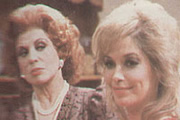 Constant Hot Water. Image shows from L to R: Phyllis Nugent (Patricia Phoenix), Miranda Thorpe (Prunella Gee). Copyright: Central Independent Television