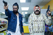 Convenience. Image shows from L to R: Ajay (Ray Panthaki), Shaan (Adeel Akhtar). Copyright: Urban Way Productions